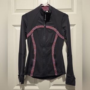 Lululemon Define Jacket - Deep Coal Wee Are From Space Multi - Size 4 - EUC!